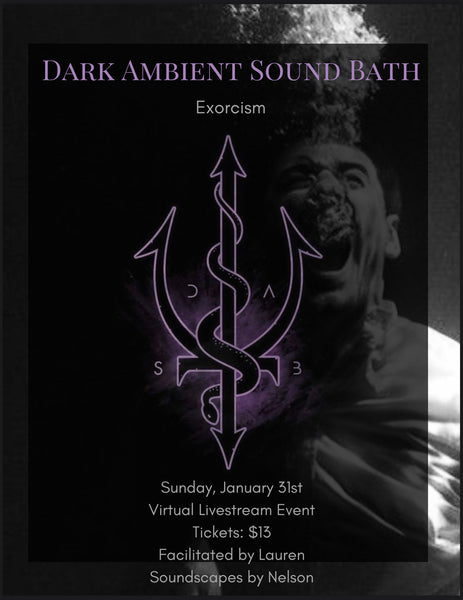 Dark Ambient Sound Bath Livestream!!