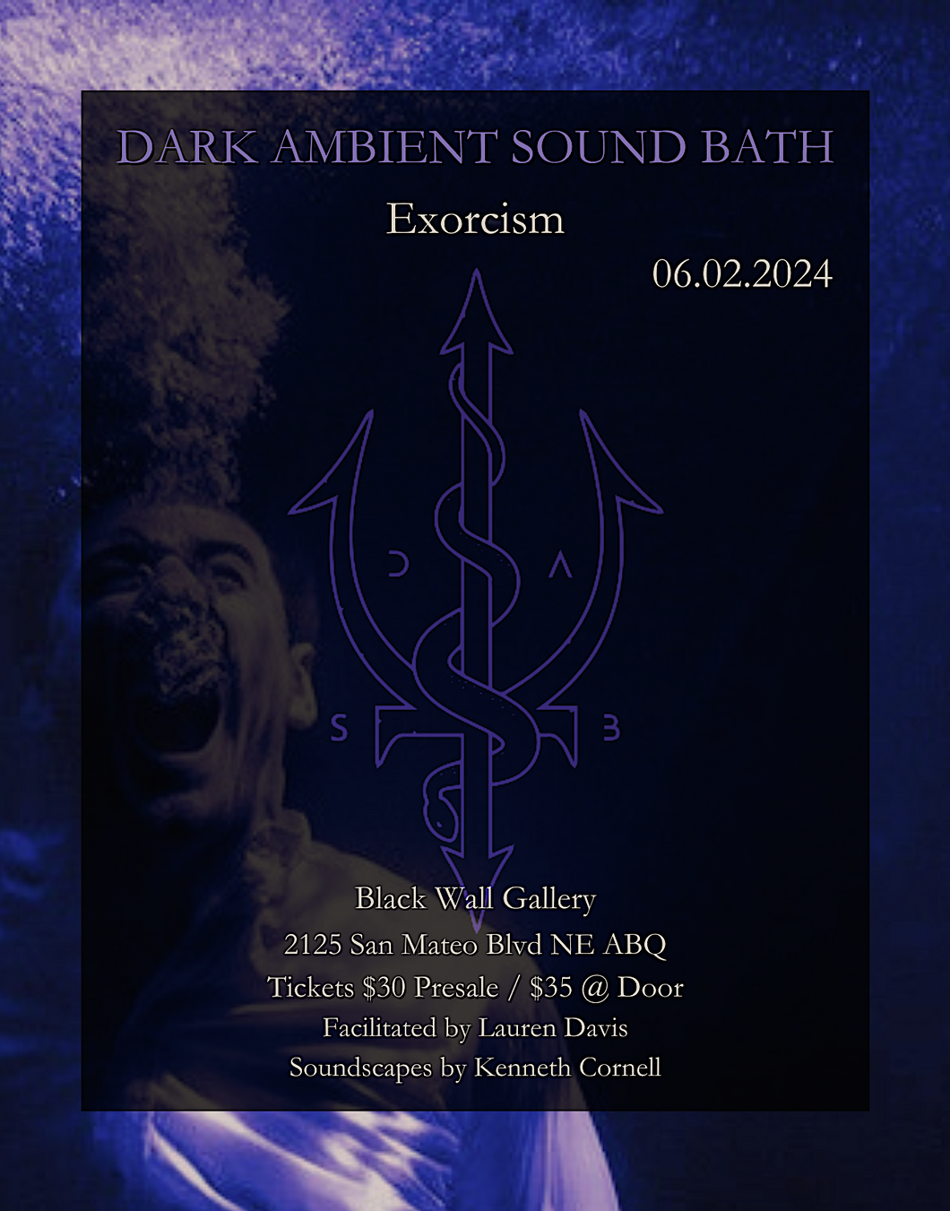 Dark Ambient Sound Bath Ticket- 6/2 ABQ