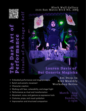 Load image into Gallery viewer, The Dark Art of Performance Workshop
