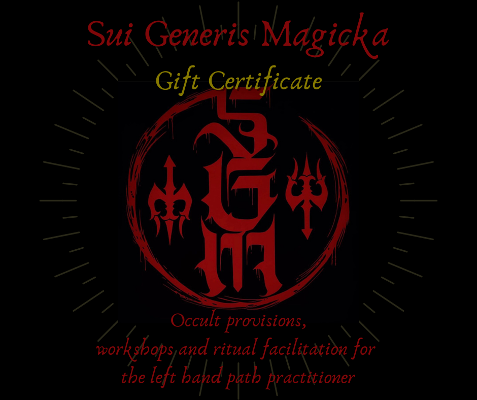 Sui Generis Magicka Gift Card